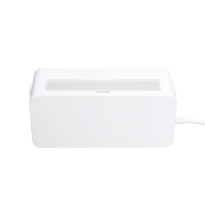WHITE MULTI-TAP BOX화이트 케이블&amp;멀티탭 박스4구, 6구 사이즈, 심플하고 안전한 멀티탭박스
