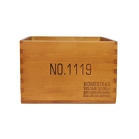 HOMESTEAD BOX &#039;No.0119&#039;홈스테드 박스 &#039;No.0119&#039;