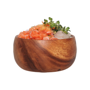  아카시아 원목 우드 덮밥그릇&amp;면기 나무결이 살아있는 덮밥, 비빔밥그릇, 샐러드볼